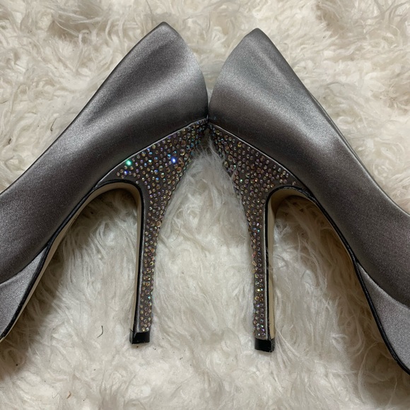 STEVE MADDEN Partyy-R Rhinestone Platform Pumps - Picture 4 of 8